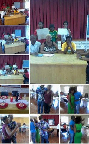 Scenes from skills and community programmes