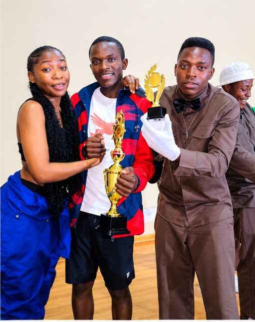 Programme participants at an event