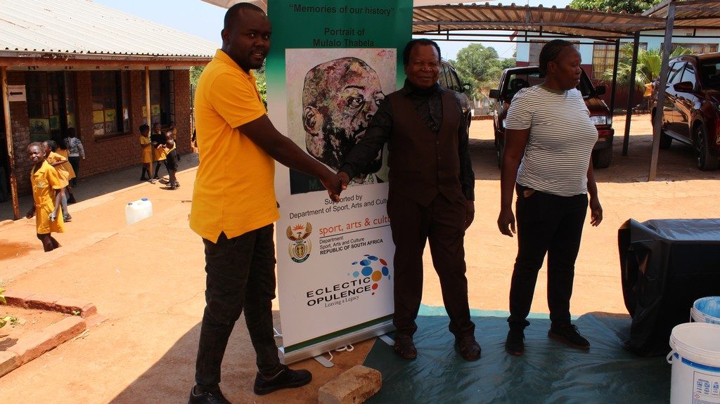 Participants at a community presentation